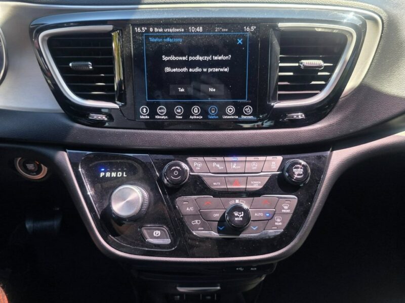 Chrysler Pacifica 3.6 Ben + LPG, 4x4, Radar, Kamery 360, Bluetooth, Skóra, El. Drzwi