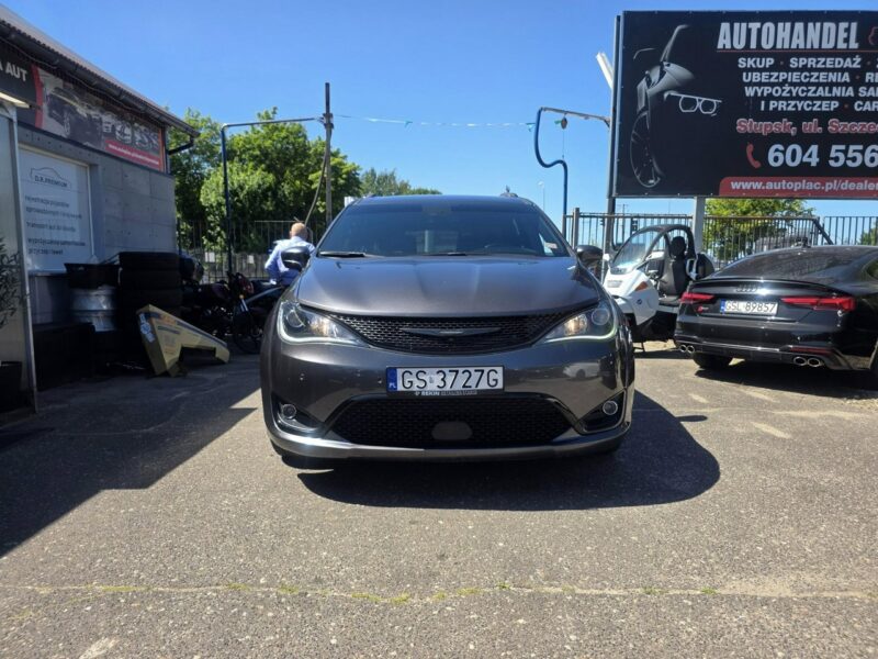 Chrysler Pacifica 3.6 Ben + LPG, 4x4, Radar, Kamery 360, Bluetooth, Skóra, El. Drzwi