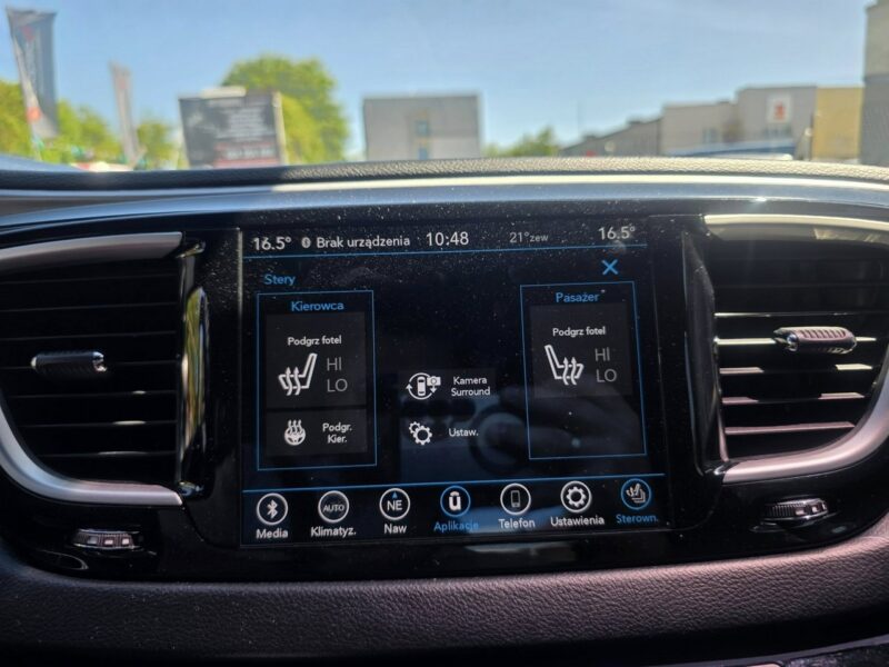 Chrysler Pacifica 3.6 Ben + LPG, 4x4, Radar, Kamery 360, Bluetooth, Skóra, El. Drzwi