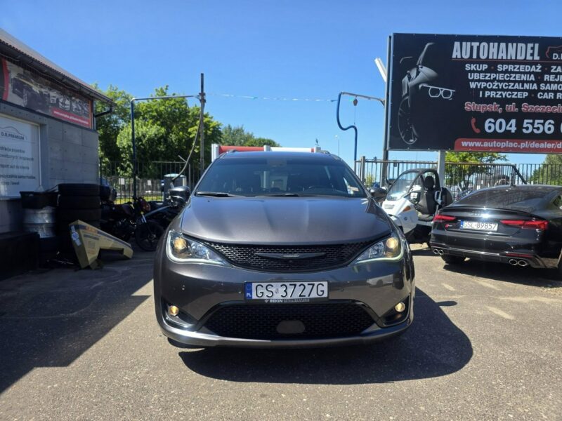 Chrysler Pacifica 3.6 Ben + LPG, 4x4, Radar, Kamery 360, Bluetooth, Skóra, El. Drzwi