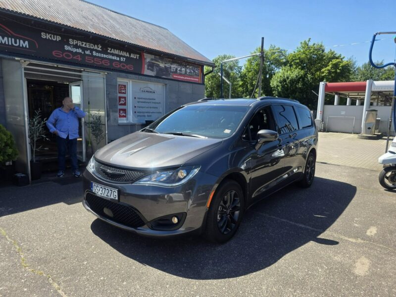 Chrysler Pacifica 3.6 Ben + LPG, 4x4, Radar, Kamery 360, Bluetooth, Skóra, El. Drzwi