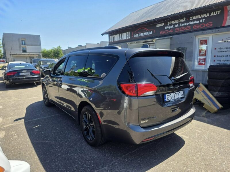 Chrysler Pacifica 3.6 Ben + LPG, 4x4, Radar, Kamery 360, Bluetooth, Skóra, El. Drzwi