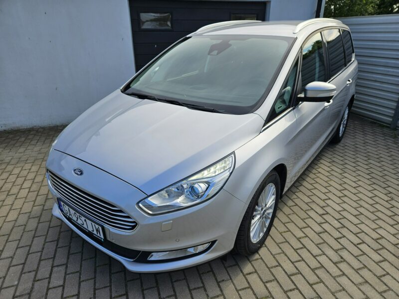 Ford Mondeo Galaxy 1.5 160KM ecoboost BEZWYPADEK bdb wyposażenie SERWIS ASO Mk5 (2014-)