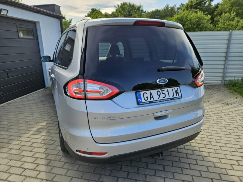Ford Mondeo Galaxy 1.5 160KM ecoboost BEZWYPADEK bdb wyposażenie SERWIS ASO Mk5 (2014-)