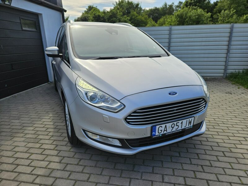 Ford Mondeo Galaxy 1.5 160KM ecoboost BEZWYPADEK bdb wyposażenie SERWIS ASO Mk5 (2014-)