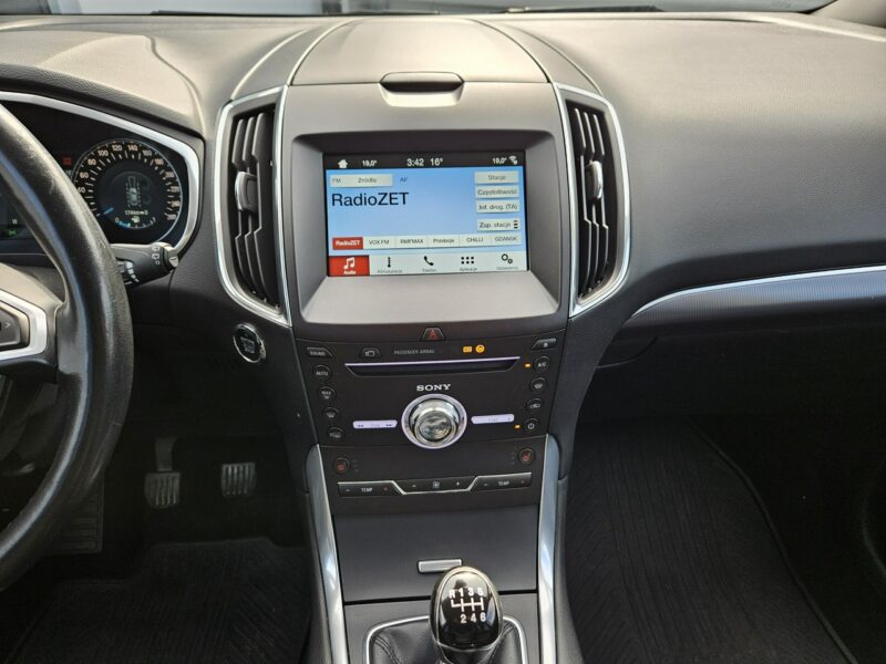 Ford Mondeo Galaxy 1.5 160KM ecoboost BEZWYPADEK bdb wyposażenie SERWIS ASO Mk5 (2014-)