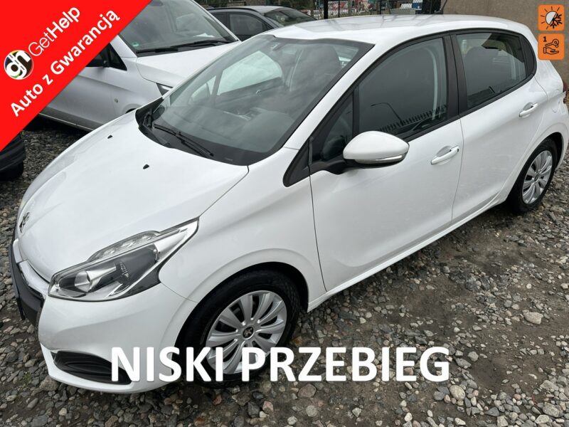 Peugeot 208 Benzyna, tempomat, radio dotykowe ,klimatyzacja, isofix, import I (2012-2019)