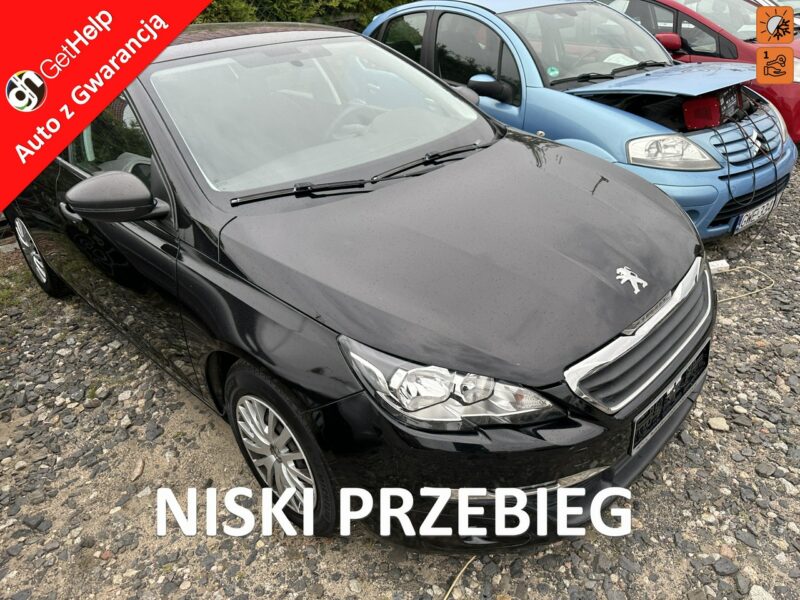 Peugeot 308 Benzyna, tempomat, LED światła dzienne, klimatyzacja, isofix, import T9 (2014-2021)
