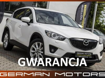 Mazda CX-5 AWD / Xenon / Kamera / Skóry / Biała Perła /Bezwypadkowy / Gwarancja I (2012-2017)