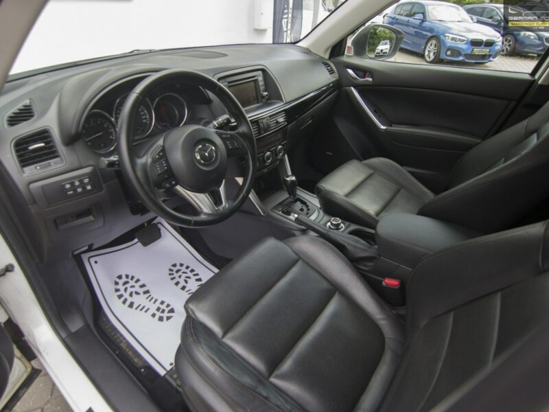 Mazda CX-5 AWD / Xenon / Kamera / Skóry / Biała Perła /Bezwypadkowy / Gwarancja I (2012-2017)