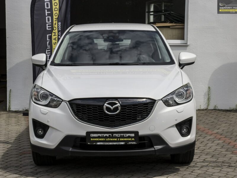 Mazda CX-5 AWD / Xenon / Kamera / Skóry / Biała Perła /Bezwypadkowy / Gwarancja I (2012-2017)