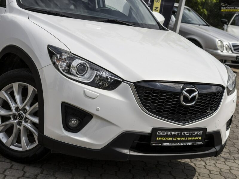 Mazda CX-5 AWD / Xenon / Kamera / Skóry / Biała Perła /Bezwypadkowy / Gwarancja I (2012-2017)