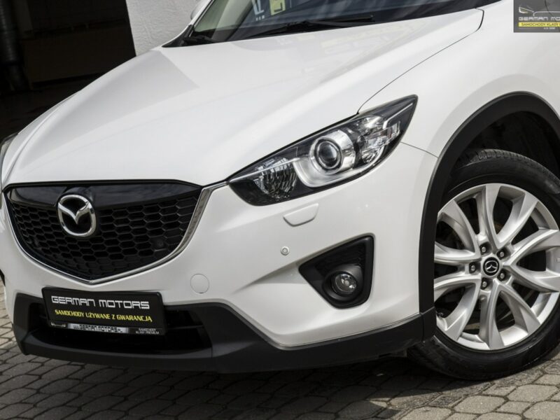 Mazda CX-5 AWD / Xenon / Kamera / Skóry / Biała Perła /Bezwypadkowy / Gwarancja I (2012-2017)