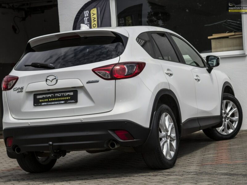 Mazda CX-5 AWD / Xenon / Kamera / Skóry / Biała Perła /Bezwypadkowy / Gwarancja I (2012-2017)