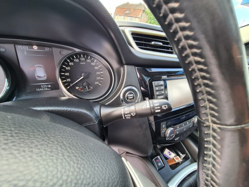Nissan Qashqai SzklanyDach Navi Kamera 360* 2xPDC Wolne Ręce Radar Asystent Pasa Alu II (2013-2021)