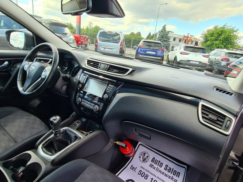 Nissan Qashqai SzklanyDach Navi Kamera 360* 2xPDC Wolne Ręce Radar Asystent Pasa Alu II (2013-2021)