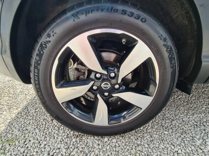 Nissan Qashqai SzklanyDach Navi Kamera 360* 2xPDC Wolne Ręce Radar Asystent Pasa Alu II (2013-2021)