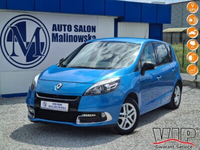 Renault Scenic BOSE Navi Kamera 2xPDC Grzane Fotele Półskóry Klimatronik Sensory Led III (2009-2016)