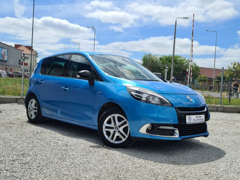 Renault Scenic BOSE Navi Kamera 2xPDC Grzane Fotele Półskóry Klimatronik Sensory Led III (2009-2016)