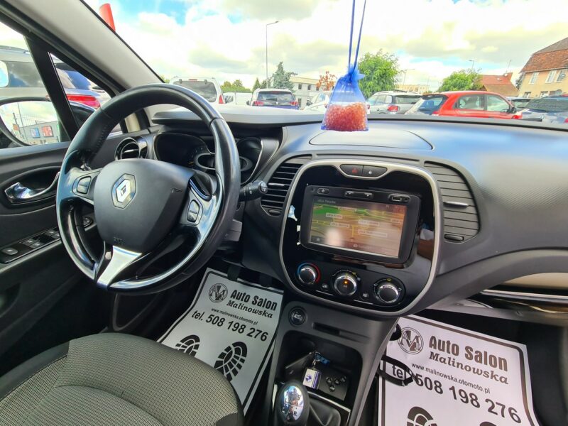 Renault Captur Navi PDC Klimatyzacja Wolne Ręce Tempomat Halogeny Komputer Alu I (2013-2019)