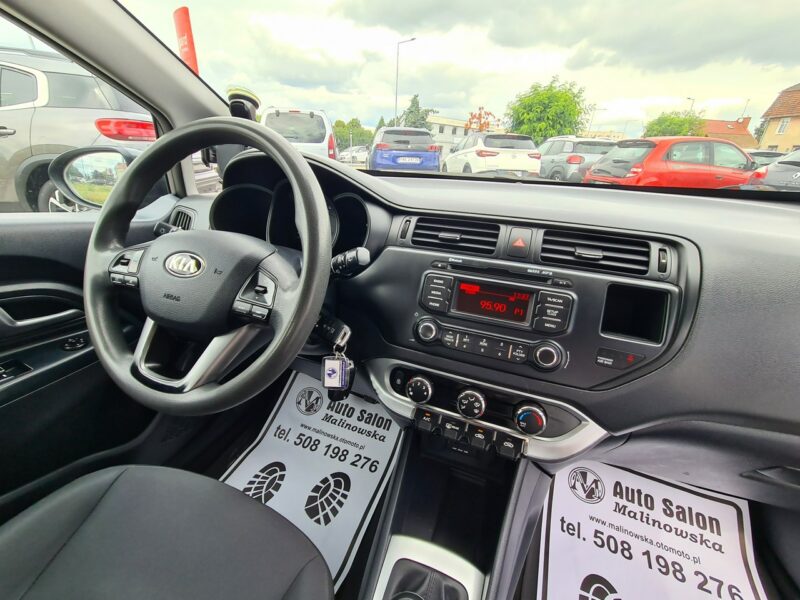 Kia Rio Benzyna Klimatyzacja Komputer El.Szyby Idealny Stan Tech. Zadbana III (2011-)
