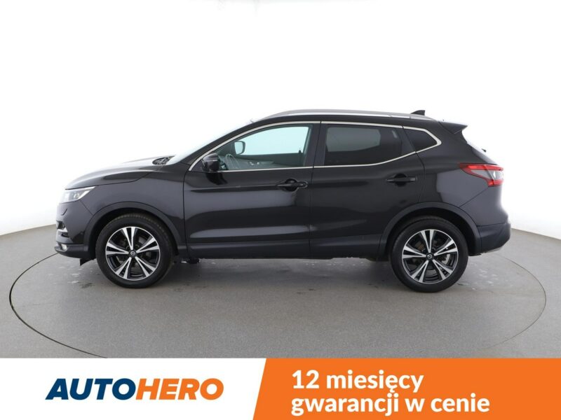 Nissan Qashqai Tekna 163KM półskóra navi kamera360 grzane fotele panorama LED tempoma II (2013-2021)