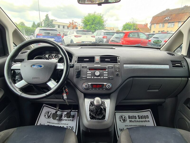 Ford C-Max Salon PL Klimatronik Halogeny Komputer Grzana Szyba Przód Alufelgi I (2003-2010)
