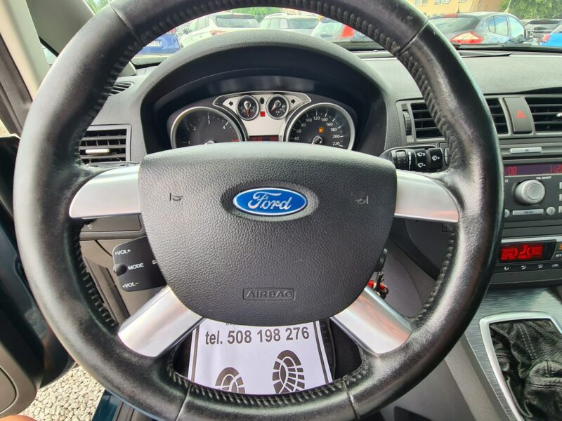 Ford C-Max Salon PL Klimatronik Halogeny Komputer Grzana Szyba Przód Alufelgi I (2003-2010)