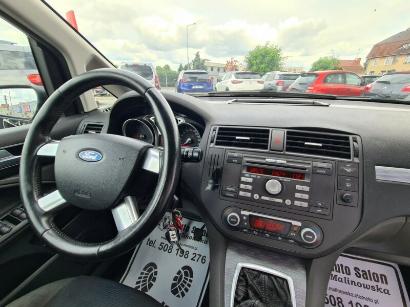 Ford C-Max Salon PL Klimatronik Halogeny Komputer Grzana Szyba Przód Alufelgi I (2003-2010)