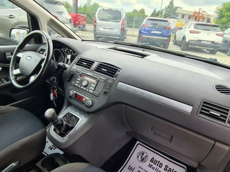 Ford C-Max Salon PL Klimatronik Halogeny Komputer Grzana Szyba Przód Alufelgi I (2003-2010)