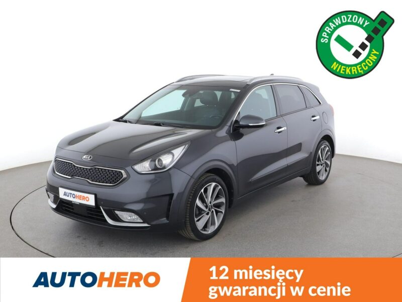 Kia Niro skóra navi kamera i czujniki parkowania szyberdach