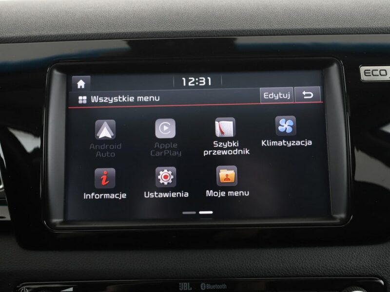 Kia Niro skóra navi kamera i czujniki parkowania szyberdach