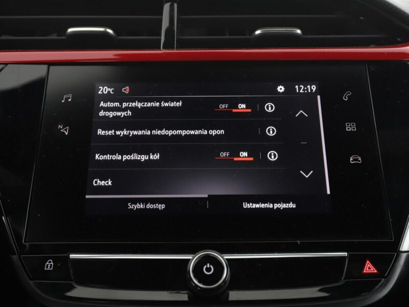 Opel Corsa GS line, kamera cofania, cyforwe zegary, Aut. klima, Bluetooth F (2019-)