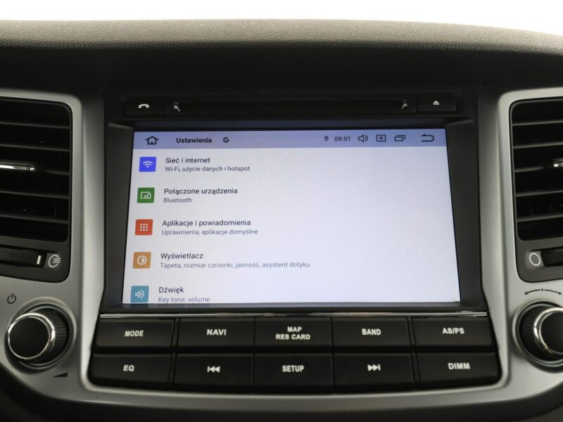 Hyundai Tucson PDC grzane fotele navi bluetooth hak III (2015-2020)