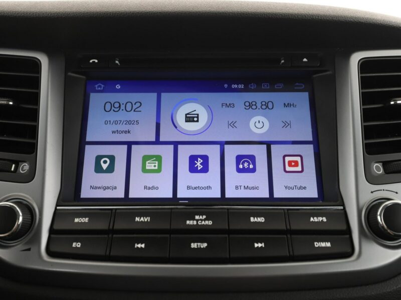 Hyundai Tucson PDC grzane fotele navi bluetooth hak III (2015-2020)