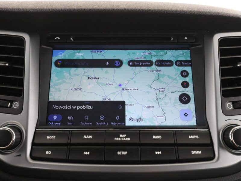 Hyundai Tucson PDC grzane fotele navi bluetooth hak III (2015-2020)
