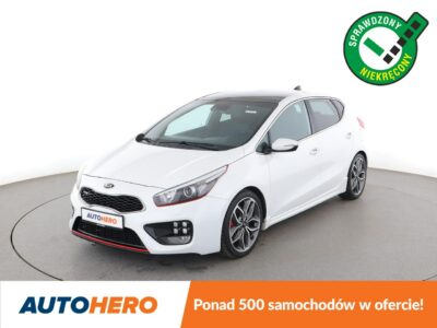 Kia Cee'd GT alcantara panorama 204KM navi grzane fotele PDC xenon II (2012-)