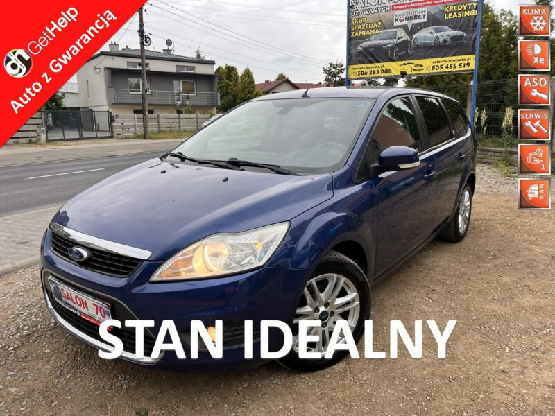 Ford Focus 1.6 klima Alu Grzana szyba Bez Rdzy KS Serw Stan BDB BEzwypadk Opłacon Mk2 (2004-2011)