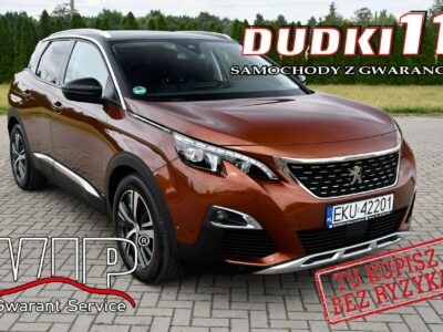 Peugeot 3008 1,2Turbo GT-Line.Ledy.Bi-Xenon.Panorama Dach.Klimatr 2 str. Kamera Cof II (2016-)