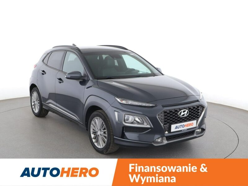 Hyundai Kona navi klima auto połskóra kamera i czujniki parkowania I (2017-2023)