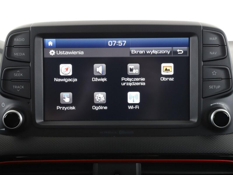 Hyundai Kona navi klima auto połskóra kamera i czujniki parkowania I (2017-2023)