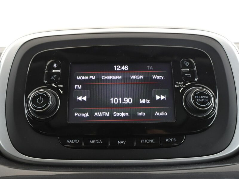 Fiat 500x Lounge automat panorama grzane fotele+kier. PDC navi półskóra tempomat