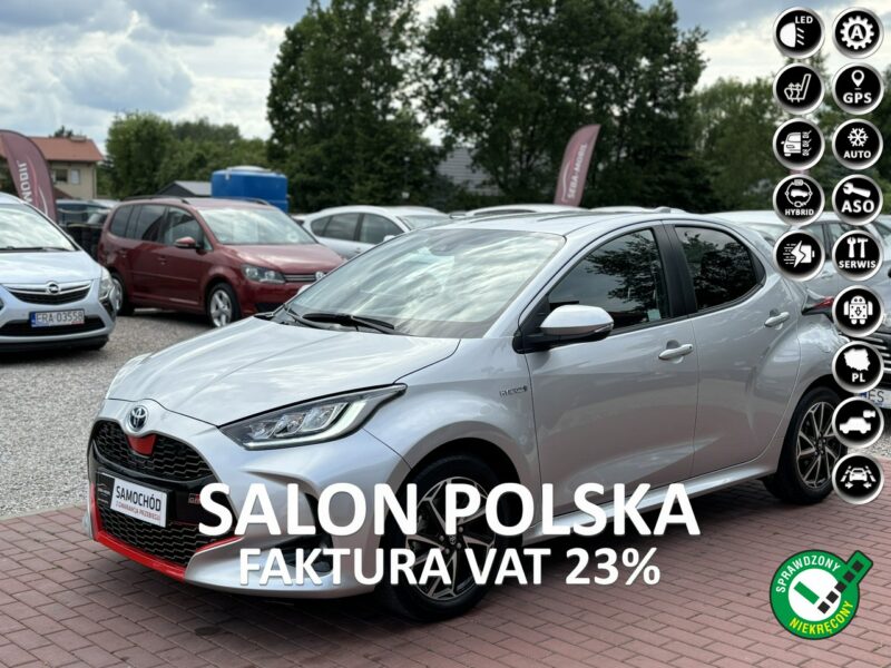 Toyota Yaris Hybryda, Gwarancja, Automat, Salon Polska, Niski Przebieg IV (2020-)