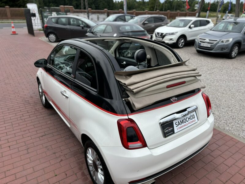 Fiat 500 500e, Cabrio, Niski Przebieg, Gwarancja, Super Stan I (2007-)