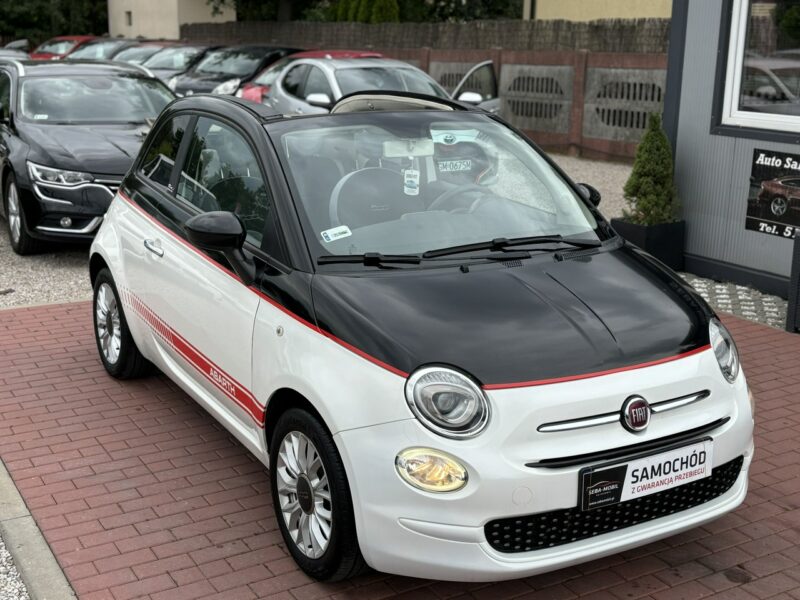 Fiat 500 500e, Cabrio, Niski Przebieg, Gwarancja, Super Stan I (2007-)