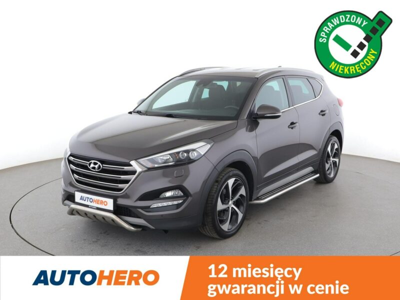 Hyundai Tucson 4X4 Navi Klimatyzacja Kamera cofania Podgrzewane fotele Bluetooth III (2015-2020)
