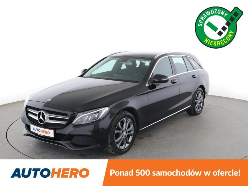 Mercedes C 180 automat full LED navi el. sterowane i grzane fotele klima auto W205 (2014-2021)