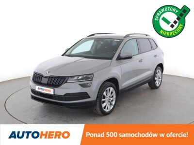 Škoda Karoq full LED navi klima auto czujniki parkowania grzane fotele