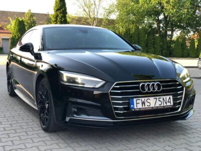 Audi A5 Sportback 2018r S-line 2.0 TDI 190KM S-tronic Alcantara Matrix Virtual F5 (2016-)