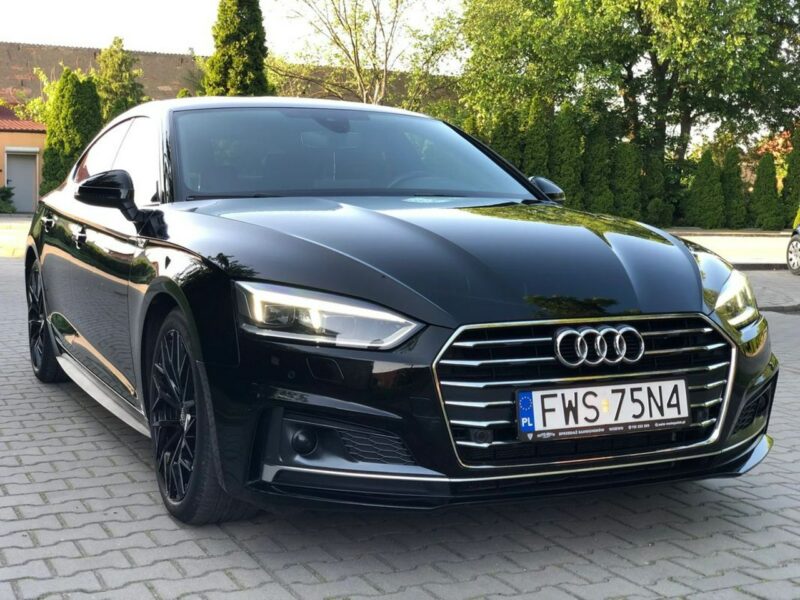 Audi A5 Sportback 2018r S-line 2.0 TDI 190KM S-tronic Alcantara Matrix Virtual F5 (2016-)